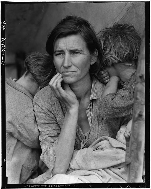 Migrant Mother by Dorothea Lange, 1936