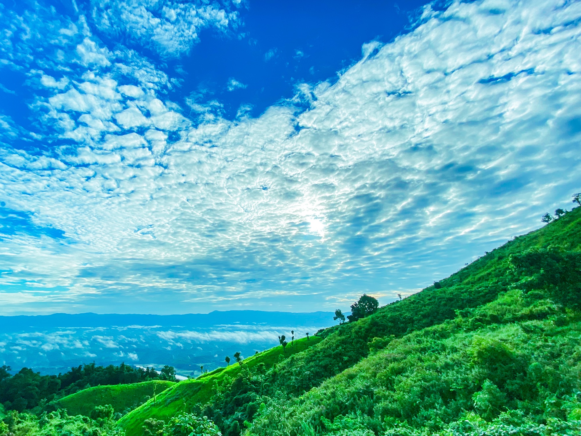 A wide landscape, Chittagong Hill Tracts