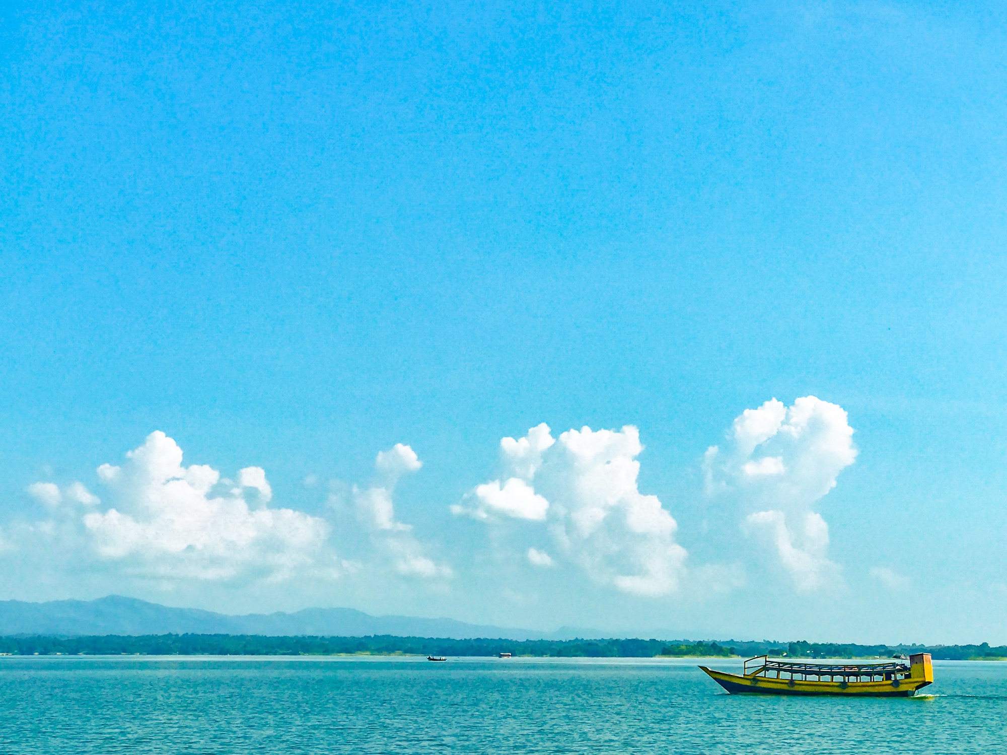 A wide landscape, Chittagong Hill Tracts
