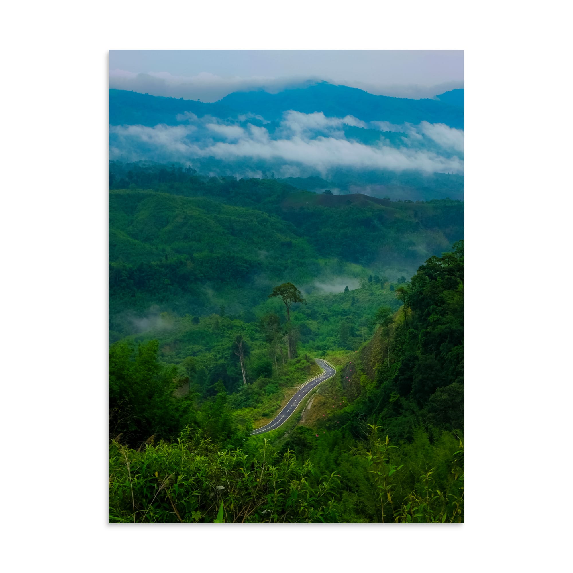 Hill Roads — Bandarban Fine Art Print - Image 3